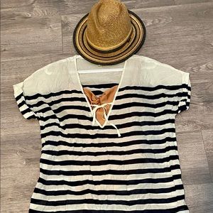 Fabulous J crew pool/ beach coverup -xs